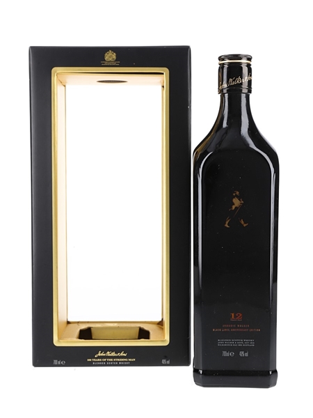 Johnnie Walker Black Label 1908-2008 Anniversary Edition 100 Years Of Striding Man 70cl / 40%