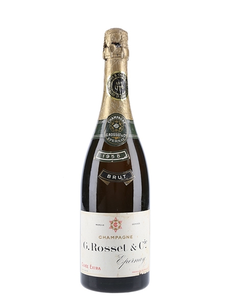 1958 G. Rosset & Cie Epernay 75cl