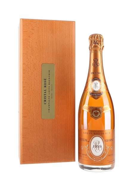 1989 Louis Roederer Cristal Rose  75cl / 12%