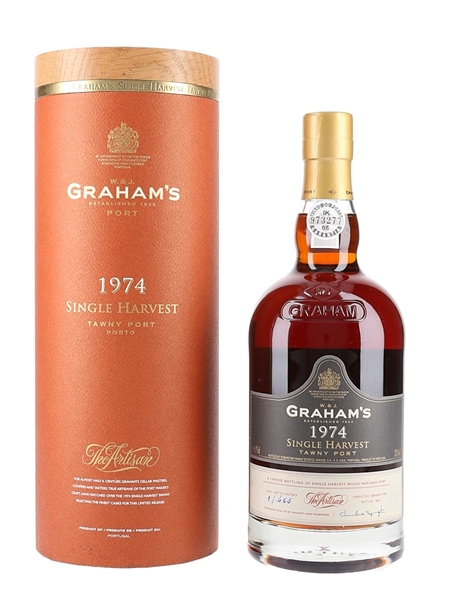 1974 Graham's Single Harvest Tawny Port Bottled 2021 75cl / 20%