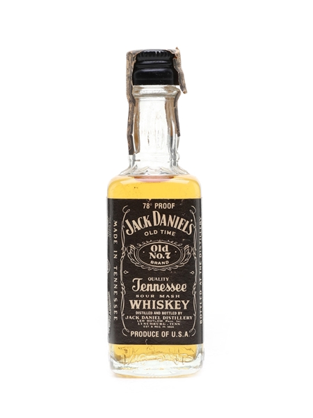 Jack Daniel's Old No.7 Bottled 1970s 5cl / 44.5%