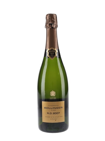 2007 Bollinger R D Disgorged 10th July 2020 75cl / 12.5%