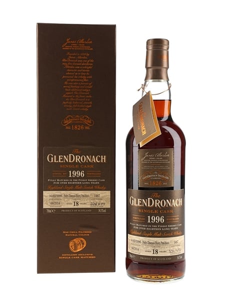 Glendronach 1996 18 Year Old Bottled 2014 70cl / 54.1%