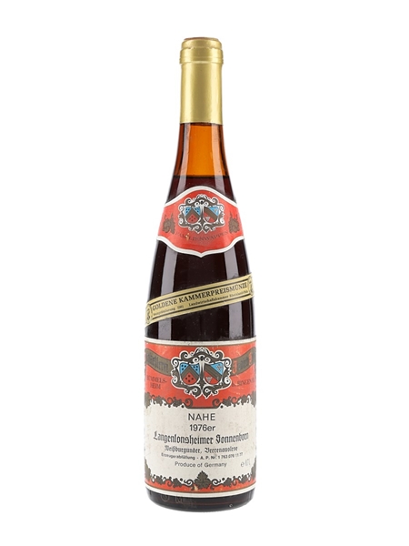 1976 Langenlonsheimer Sonnenborn Beerenauslese  70cl /