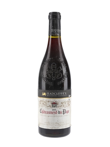 2003 Chateauneuf Du Pape Radcliffe's 75cl / 13.5%