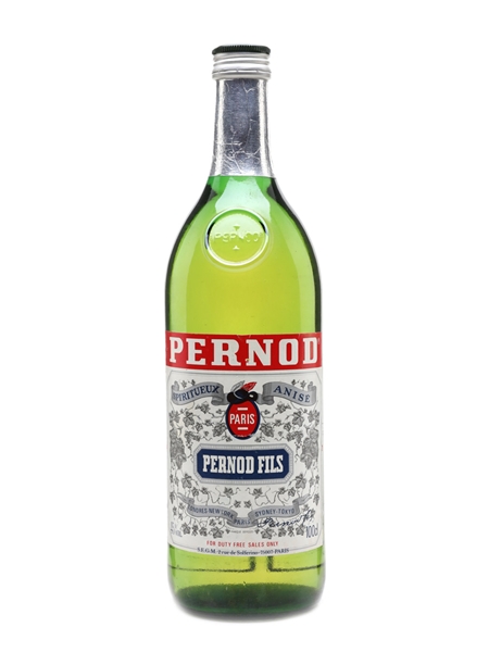 Pernod Fils Bottled 1980s - Duty Free 100cl / 45%