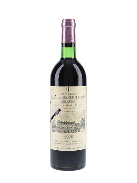 1975 Chateau La Mission Haut Brion Grand Cru Classe 73cl /