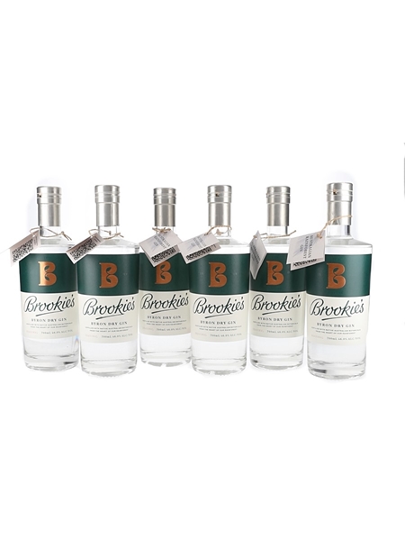 Brookie's Byron Dry Gin  6 x 70cl / 46%