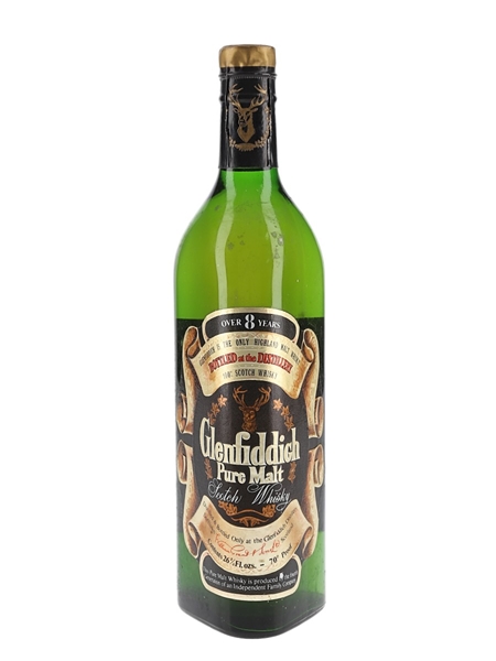 【古酒】Glenfiddich Pure Malt 8年 750ml Glenfiddich 8 Year Old Pure Malt - Lot 196305 - Buy/Sell