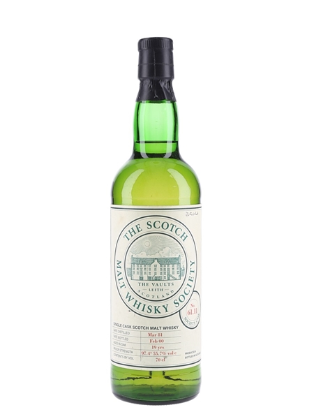 Brora 1981 19 Year Old Bottled 2000 - SMWS 61.11 70cl / 55.7%