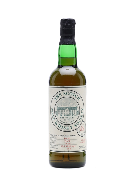 SMWS 21.11 Glenglassaugh 1978 70cl