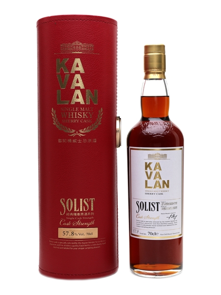 Kavalan Solist Sherry Cask Distilled 2009, Bottled 2015 70cl / 57.8%