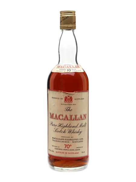 ザ マッカラン 10年 The MACALLAN 10years old SINGLE MAL