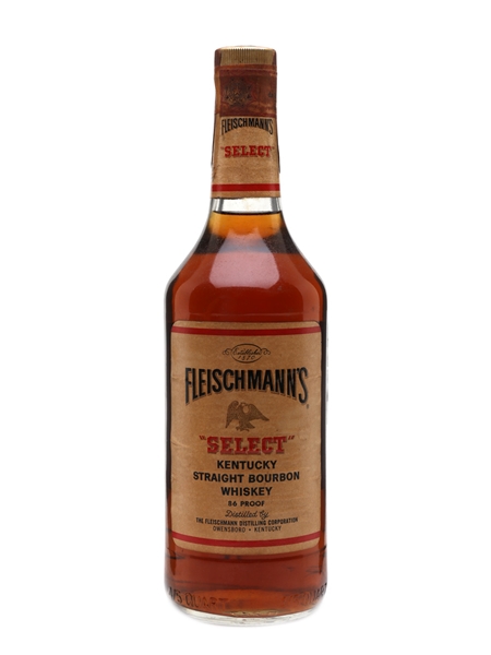 Fleischmann's Select 4 Year Old Bottled 1960s - 1970s 75cl / 43%