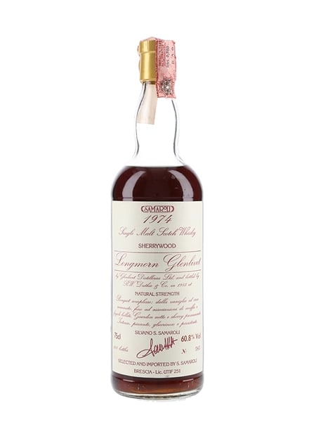 Longmorn Glenlivet 1974 Bottled 1985 - Samaroli 75cl / 60.8%