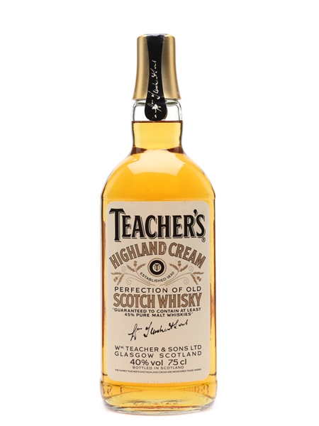 Teacher's Highland Cream Bottled 1980s 75cl / 40%