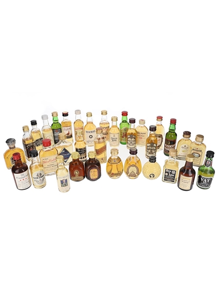 Assorted Blended Scotch Whisky  33 x 5cl