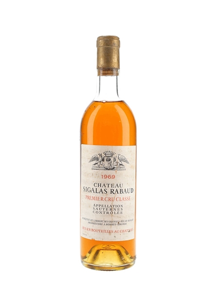 1969 Chateau Sigalas Rabaud Premier Cru Classe 75cl