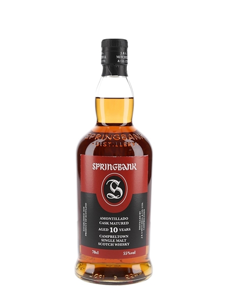 Springbank 10 Year Old Bottled 2024 - Amontillado Cask 70cl / 55%