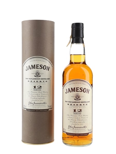 Jameson 12 Year Old Distillery Exclusive The Old Jameson Distillery Reserve 70cl / 40%