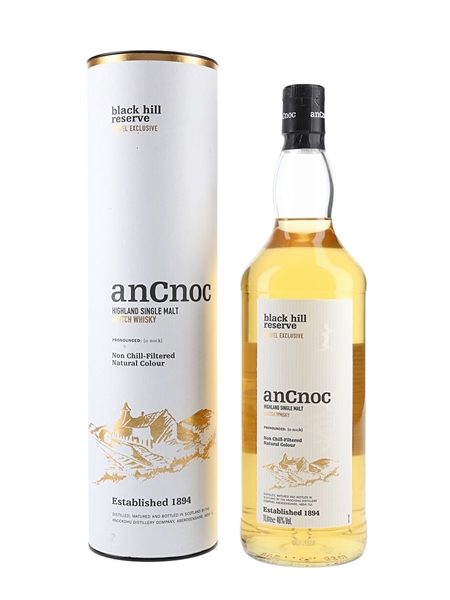 AnCnoc Black Hill Reserve Travel Exclusive 100cl / 46%