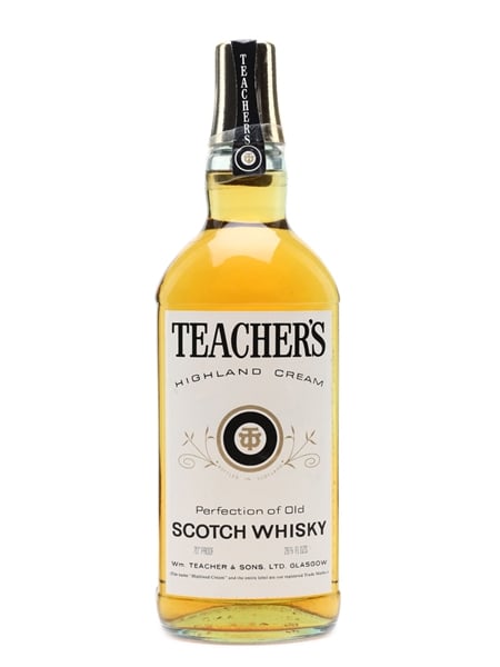 Teacher's Highland Cream Bottled 1970s 75.7cl / 40%