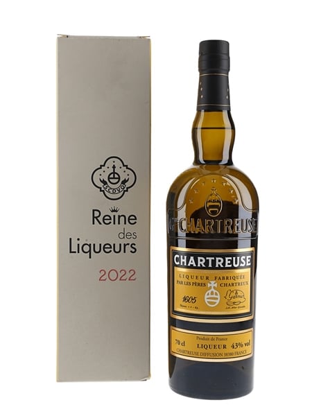 Chartreuse Yellow Reine Des Liqueurs Bottled 2022 70cl / 43%