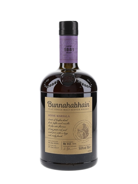 Bunnahabhain 2004 Moine Marsala Bottled 2017 70cl / 56.6%