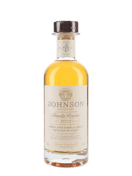 Johnson Family Reserve 2022 Limited Release 70cl / 40%