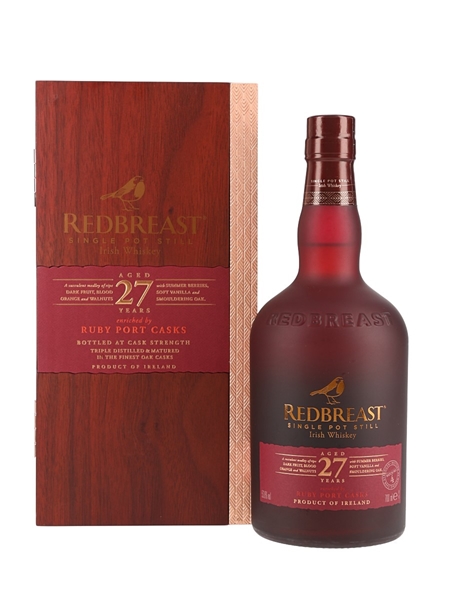 Redbreast 27 Year Old Ruby Port Cask Bottled 2022 - Batch No.4 70cl / 53.6%