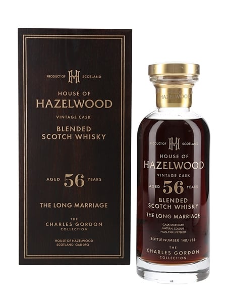 House of Hazelwood 56 Year Old The Charles Gordon Collection 70cl / 48.7%