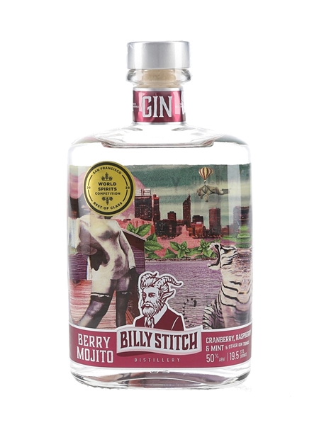 Billy Stitch Berry Mojito Gin Batch 4 50cl / 50%