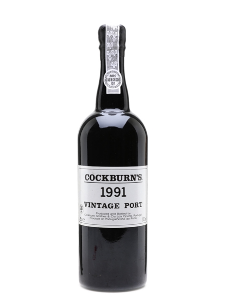 Cockburn's 1991 Vintage Port  75cl / 20%
