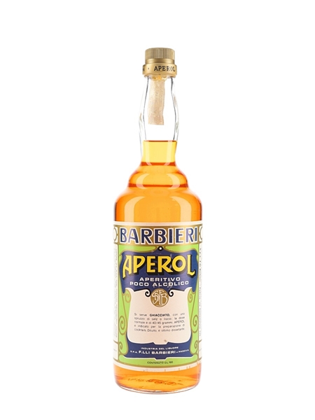 Aperol Barbieri Bottled 1970s-1980s 100cl / 11%