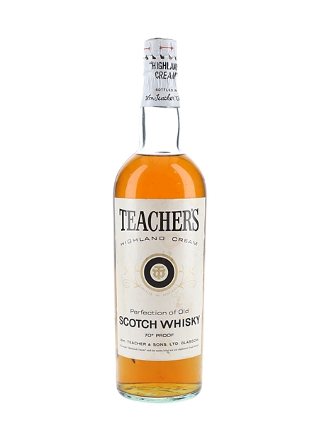 Teacher's Highland Cream Bottled 1960s 75.7cl / 40%
