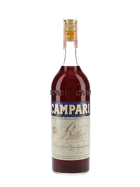 Campari Bitter Bottled 1970s 100cl / 25%