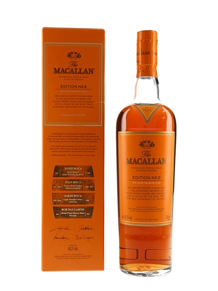 Macallan Edition No.2  70cl / 48.2%