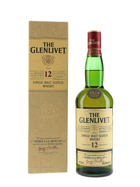 Glenlivet 12 Year Old Bottled 2007 70cl / 40%