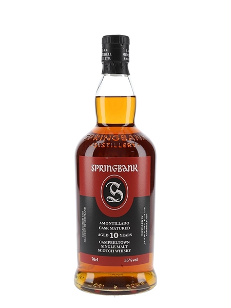 Springbank 10 Year Old Amontillado Cask Matured Bottled 2024 70cl / 55%