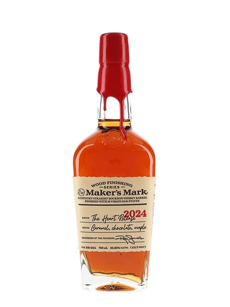 Maker's Mark Wood Finishing Series Bottled 2024 - The Heart Release 75cl / 55.85%
