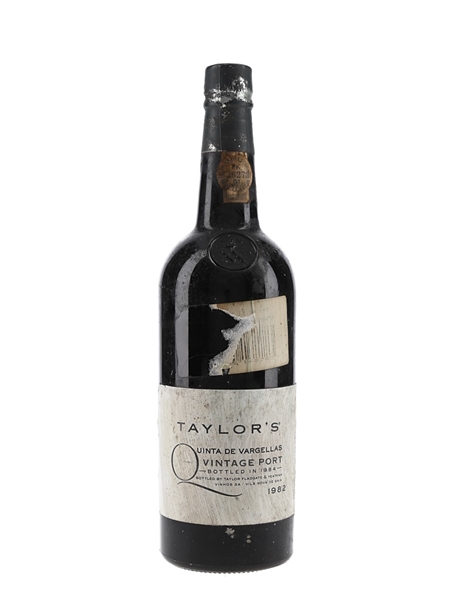 1982 Taylor's Quinta De Vargellas Vintage Port Bottled 1984 75cl / 20.5%