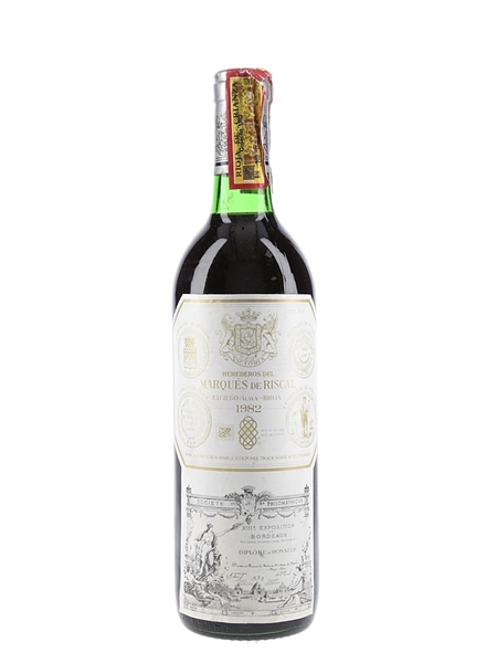 1982 Marques De Riscal Rioja  75cl