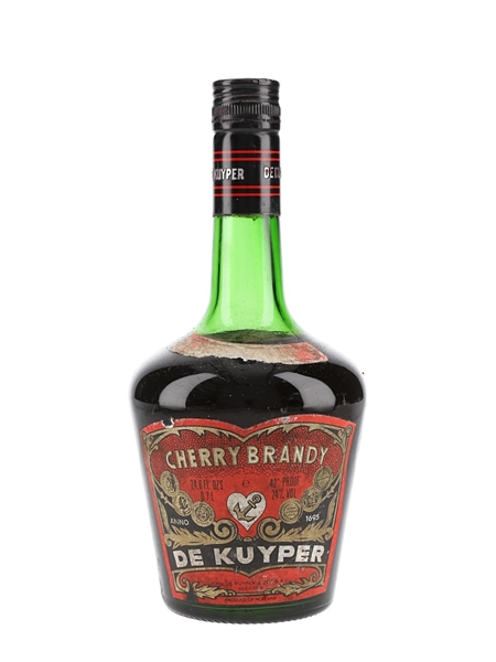 De Kuyper Cherry Brandy Bottled 1970s 72cl / 24%