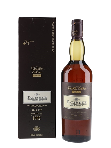 Talisker 1992 Distillers Edition Bottled 2005 70cl / 45.8%