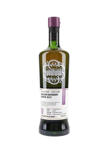 Penderyn 2016 6 Year Old SMWS 128.31 Cava And Raspberry Liqueur Jelly 70cl / 60.2%