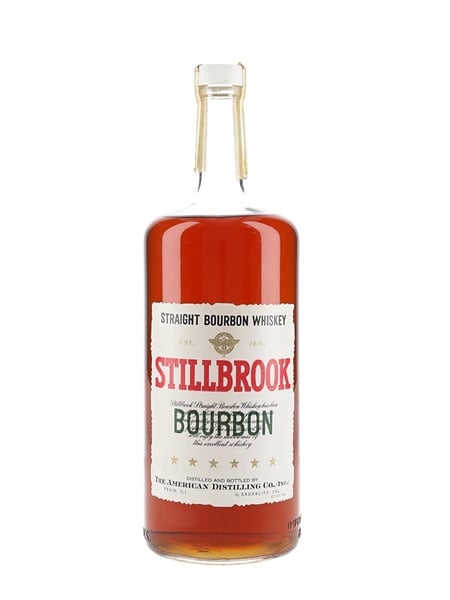 Stillbrook Straight Bourbon Whiskey Bottled 1960s 118cl / 43%