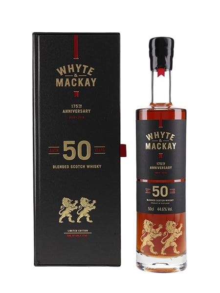 Whyte & Mackay 1966 50 Year Old Bottled 2019 - 175th Anniversary 50cl / 44.6%