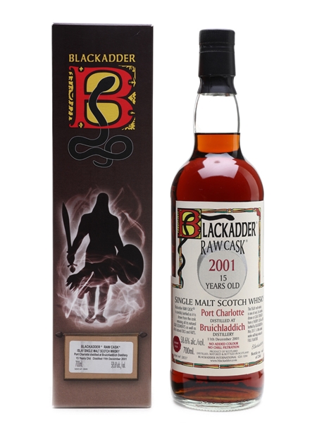 Port Charlotte 2001 15 Year Old - Blackadder 70cl / 58.6%