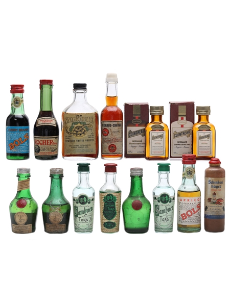 14 x Assorted Liqueur Miniatures 20%