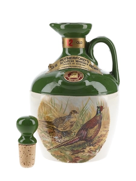 Rutherford's 12 Year Old Ceramic Decanter Bottled 1980s 75cl / 40%